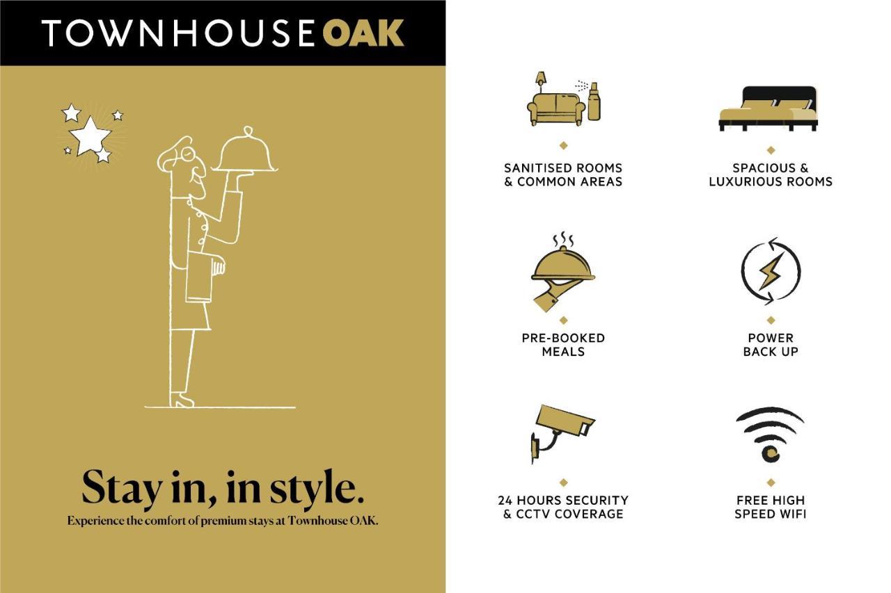 Townhouse Oak Pentagon Residency Hotell Bhubaneswar Eksteriør bilde